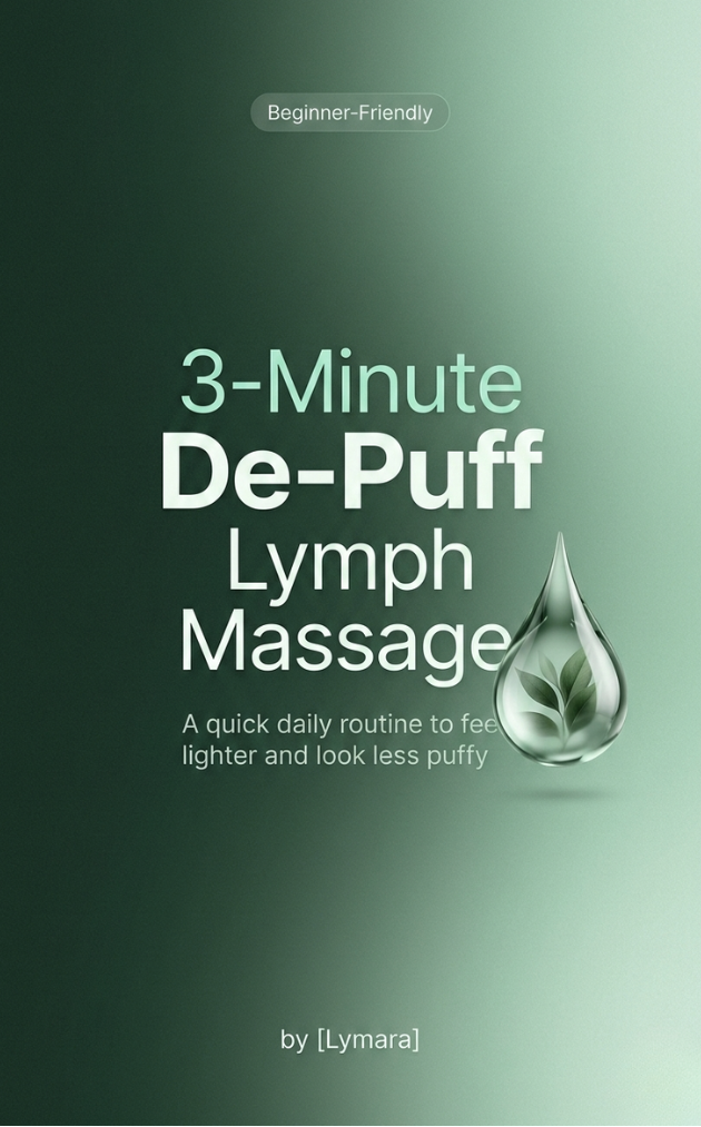 3-Minute De-Puff Lymph Massage